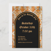 Til Death Do us Party Halloween Einladung (Rückseite)