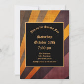 Til Death Do us Party Halloween Einladung (Rückseite)