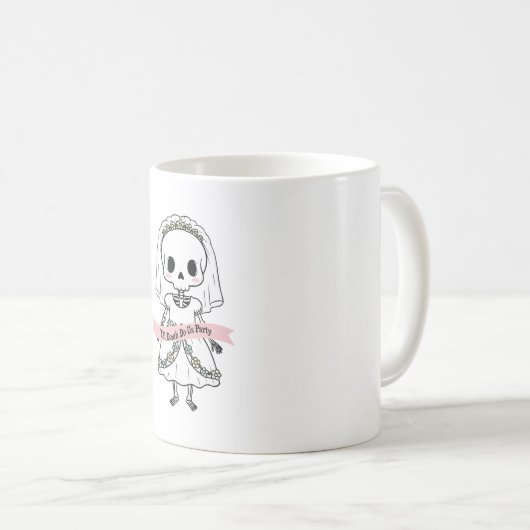 Til Death Do Us Party Halloween Kaffeetasse (VorderseiteRechts)