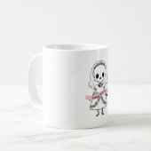Til Death Do Us Party Halloween Kaffeetasse (Vorderseite Links)