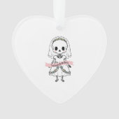 Til Death Do Us Party Halloween Ornament (Vorderseite)