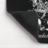 Til Death Do Us Party Retro Halloween Bachelorette Mousepad (Ecke)