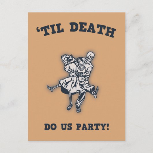 "Til Death Do us Postkarte (Vorderseite)