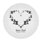 Til Death Do us us Part Individuelle Name & Weddin Schneidebrett (Vorderseite)