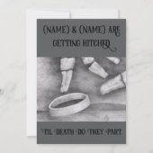 'Til Death Einladung (Vorderseite)