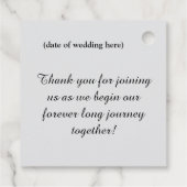 "Til Death" Geschenkanhänger (Rückseite)