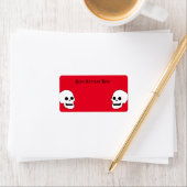 'Til Death Gothic Return Address Label Adressaufkleber (Insitu)
