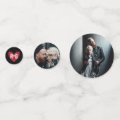 Til Death Heart Metal Schriftart Initials Fotos Ho Konfetti (Vorderseiten)