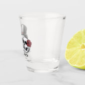 Til Death Mr. und Mrs. Wedding Skulls Schnapsglas (Rechts)