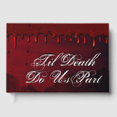 Til Death Parts uns | Mystery Gästebuch (Vorderseite)