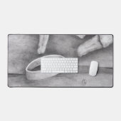 "Til Death" Schreibtischunterlage (Tastatur & Maus)