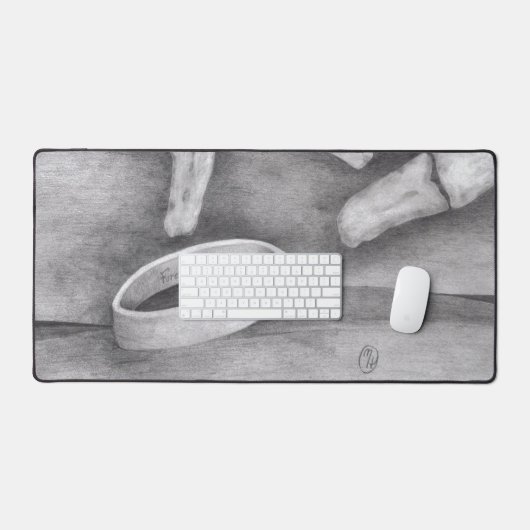 "Til Death" Schreibtischunterlage (Tastatur & Maus)