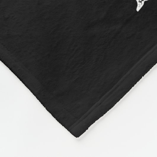 Til Death Skeleton Lovers Tarot Card Goth Wedding Fleecedecke (Ecke)