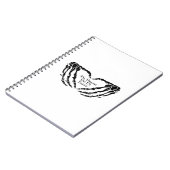 Til Death - Skeletton Herz Hände Notizblock (Linke Seite)