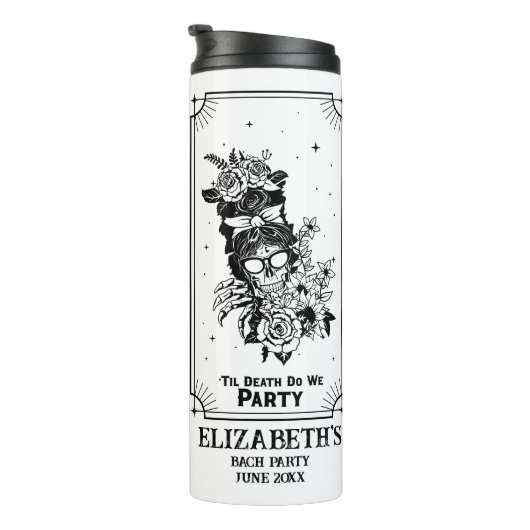 Til Death tun uns Party Geschenk für Bridesmaid Cu Thermosbecher (Nach rechts gedreht)