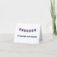 Til hamingju með afmæð, isländischer Geburtstag