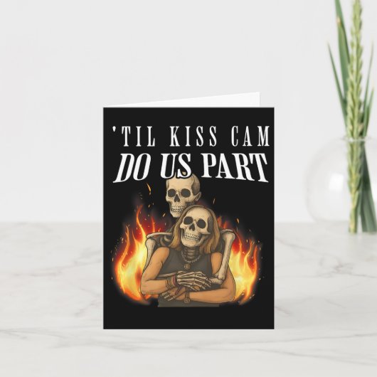 Til Kiss Cam Do Us Apart Karte (Vorderseite)