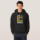Til My HIP Don't Hop Anymore Awesome Retro HIPHOP  Hoodie (Vorne ganz)