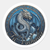 Til Valhalla Sticker (Vorderseite)