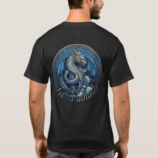Til Valhalla T-Shirt (Rückseite)