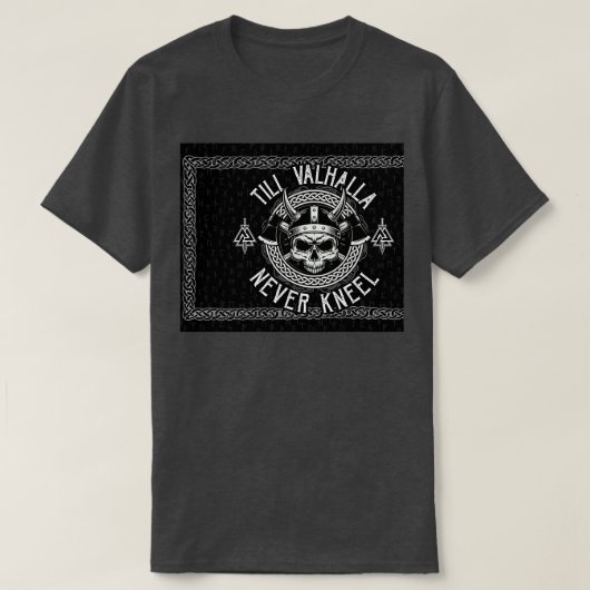 Til Valhalla T-Shirt (Design vorne)