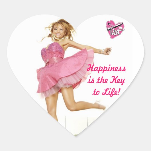 Tila Heart Sticker (Vorderseite)
