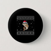Tilaa Fish Lovers Men Women Santa Ugly Xmas Sweate Button (Vorderseite)