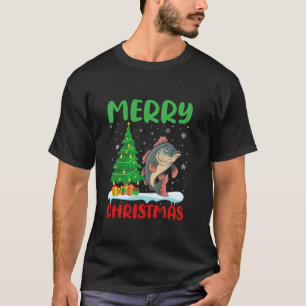 Tilapia Fish Tree Xmas Sweater Men Ugi Chri T-Shirt