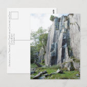 Tilberthwaite-Karte aus Quarzglas Postkarte (Vorne/Hinten)