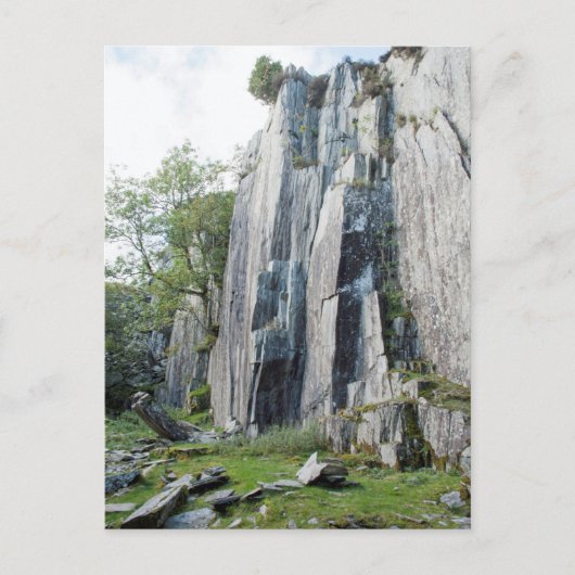 Tilberthwaite-Karte aus Quarzglas Postkarte (Vorderseite)