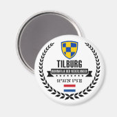 Tilburg Magnet (Vorderseite/Rückseite)