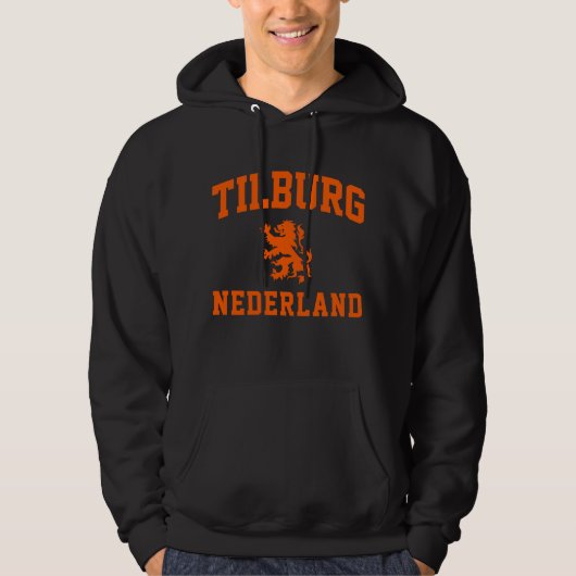 Tilburg Nederland Hoodie (Vorderseite)