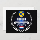Tilburg Postkarte (Vorne/Hinten)