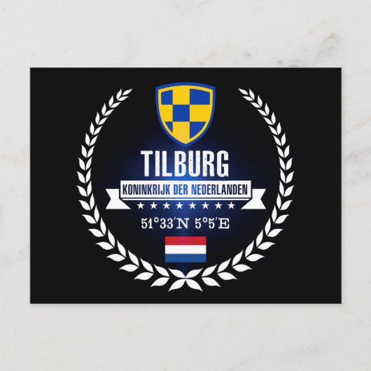 Tilburg Postkarte (Vorderseite)