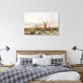 Tilbury Fort - Wind Against the Tide, 1853 (Öl Leinwanddruck (Insitu (Schlafzimmer))