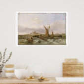 Tilbury Fort - Wind Against the Tide, 1853 (Öl Poster (Küche)