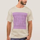 tilde.town ASCII unfitted Shirt Kunst (Vorderseite)