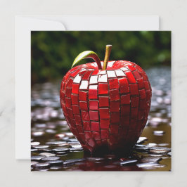Tile Apple Feiertagskarte