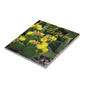 Tile, Arizona Prickly Pear Cactus Foto Fliese (Seite)