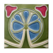 Tile - Art Nouveau Cloud Fliese (Vorderseite)