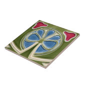 Tile - Art Nouveau Cloud Fliese (Seite)