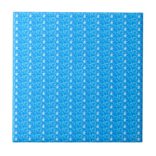 Tile Baby Blue Glitzer Fliese