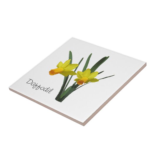 Tile - Daffodil Fliese (Seite)
