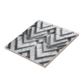 Tile der monochromen Geometrie-Keramik Fliese (Seite)