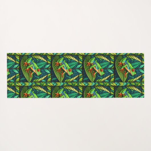 Tile design featuring small, repeating patterns  yogamatte (Rückseite (Horizontal))