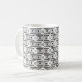 Tile Design With Your Image On 100 Dollar Images  Kaffeetasse (Vorderseite Links)