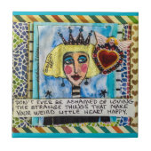 TILE-DON'T IST ÜBERHAUPT ÜBER DAS LIEBEN BESCHÄMT FLIESE (Vorderseite)