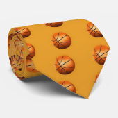 Tile Effect Basketball Krawatte (Gerollt)