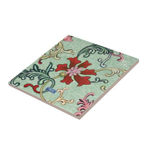 Tile (englische Blume) RFPMDesign ©️ 2024 Fliese