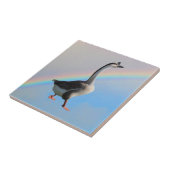 Tile - Gänse und Regenbogen Fliese (Seite)